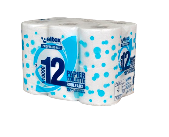 Papier toilette ouate blanc