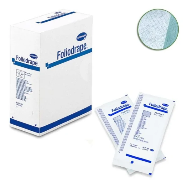 Champs stériles Foliodrape® 90x150cm, non tissé / PE, sans adhésif