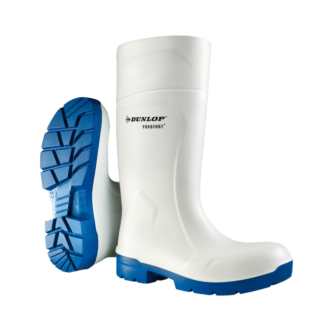 CA61131 Purofort Foodpro MultiGrip safety blanc/bleu - Dunlop