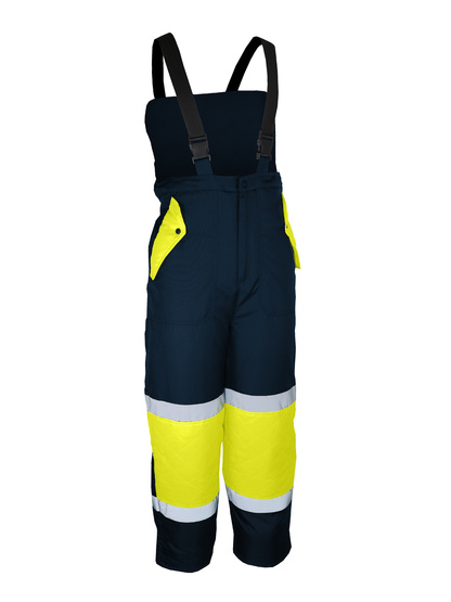 [COTFRA-S/M] COTFRA - COTTE À BRETELLES HAUTE VISIBILITÉ CONTRE LE FROID INTENSE (S/M)