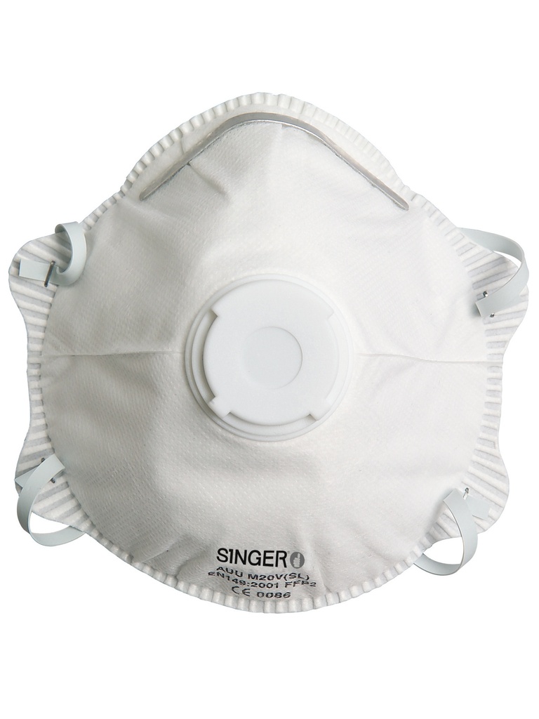 10 MASQUES FFP2D A VALVE