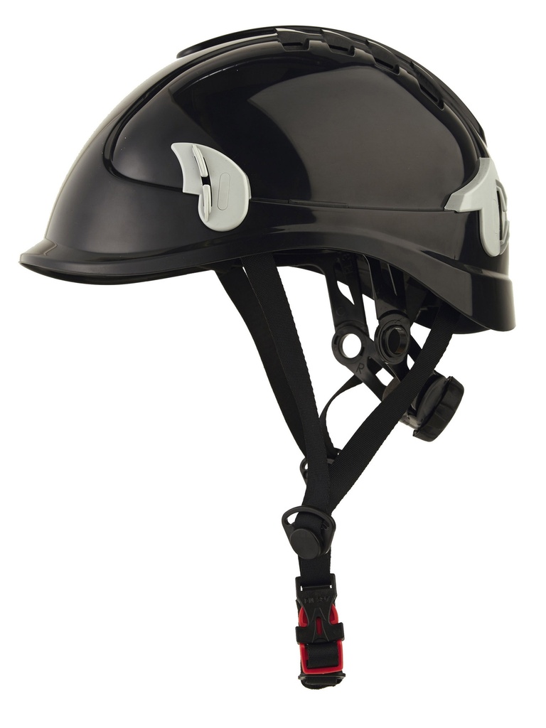 [ALPINBK] CASQUE MONT.AERE+JUGULAIRE NOI