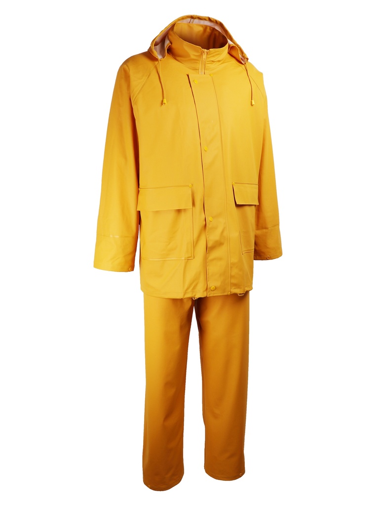 ENS PLUIE PU JAUNE S A 4XL