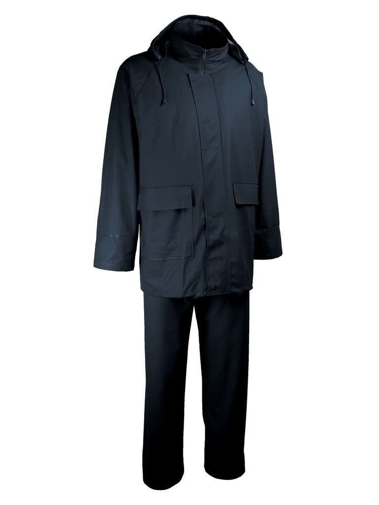 [VPLRAINY-S] ENS PLUIE PU MARINE S A 4XL (S)