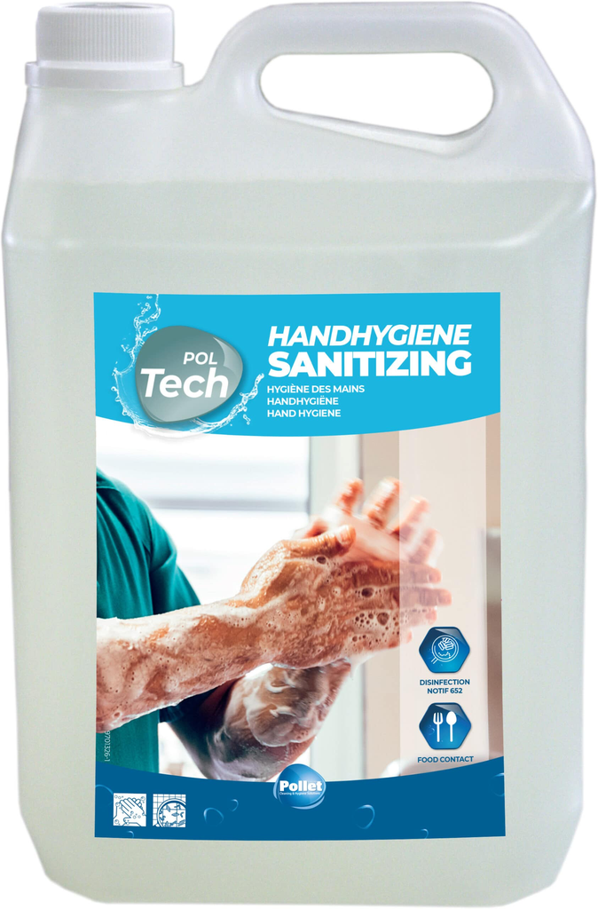 Savon désinfectant pour le lavage hygiénique des mains - HANDHYGIENE SANITIZING - 5L