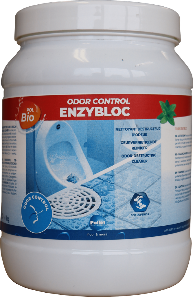 [2107907] Détartrant destructeur d'odeur - POLBIO ENZYBLOC - 1kg