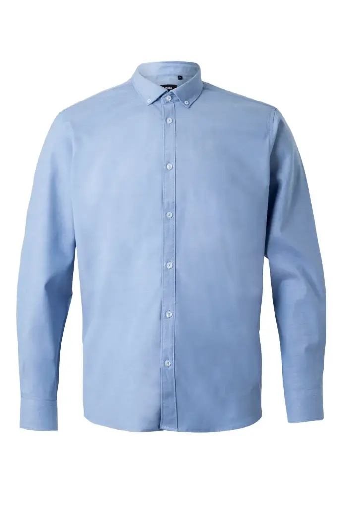Chemise oxford stretch manches longues homme