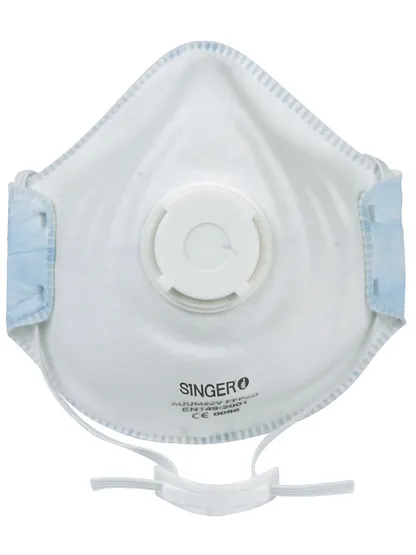 DEMI-MASQUE CONFORT, VALVE. FFP2 NR D. BOÎTE DE 10 PIÈCES
