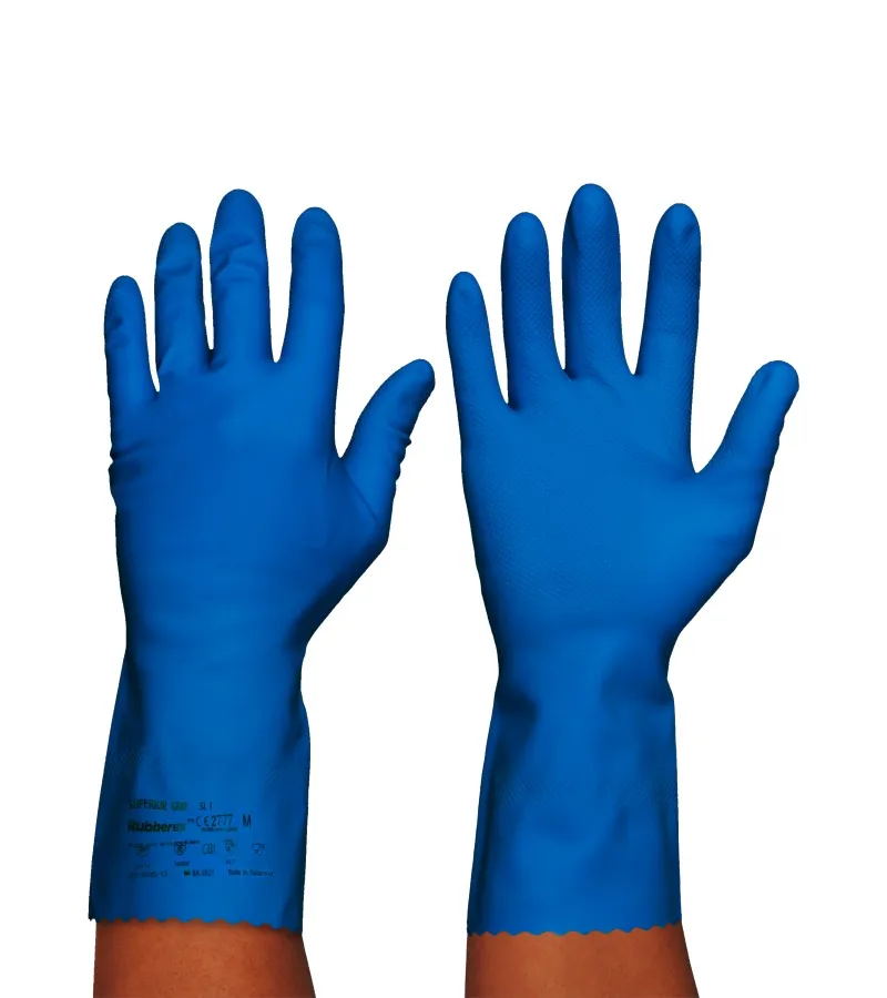 SL1- Gant en latex naturel avec intérieur en satin