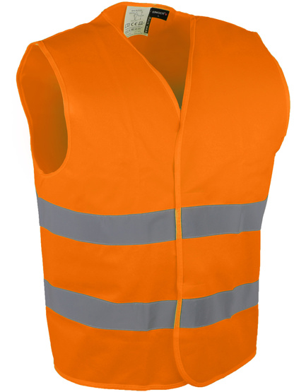 GILET HAUTE VISIBILITÉ. POLYESTER. FERMETURE AUTO-AGRIPPANTE - gilo