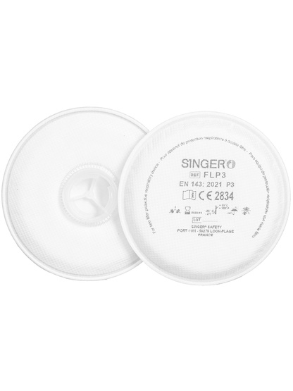 Filtre à baïonnette P3 pour appareils DMS2, DMT2 and MP602. La paire