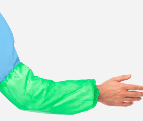 Manchette de protection verte