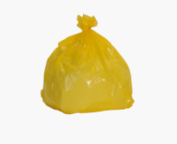 Sac poubelle 100 BD STD soudure étoile jaune 30 µ