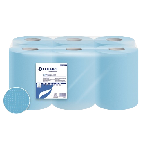 [852293A] Bobine à dévidage central 18,5x24cm - Bleue