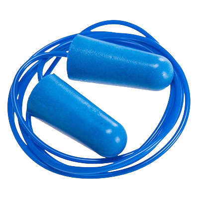 Bouchon détectable en mousse de PU avec cordon (200 paires)