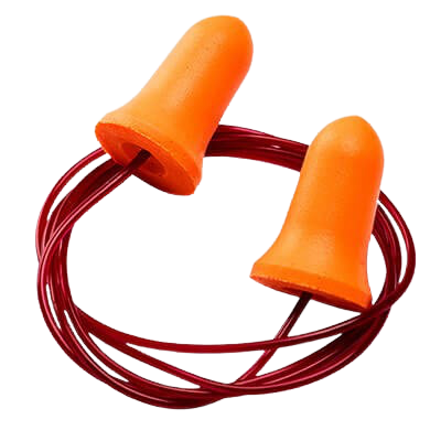 [EP09] Bouchons d'oreilles cordés orange