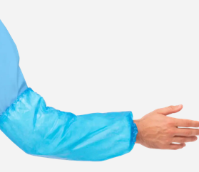 Manchette de protection bleue