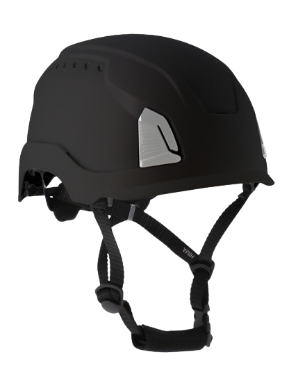 CASQUE DE PROTECTION NON AÉRÉ NOIR. CALOTTE INTÉRIEURE EN PPE. EN 397.