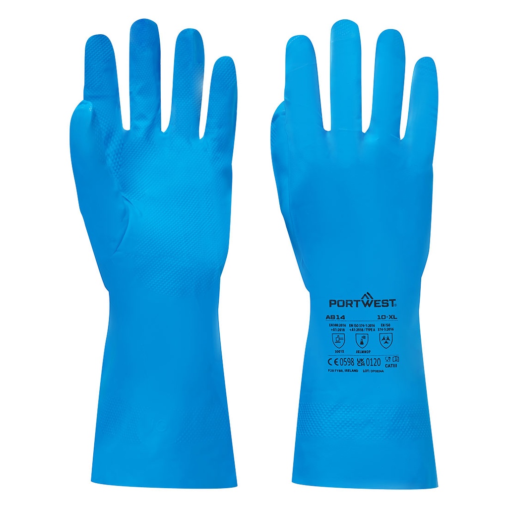 [A814-S] GANT NITRILE CONTACT ALIMENTAIRE (S)