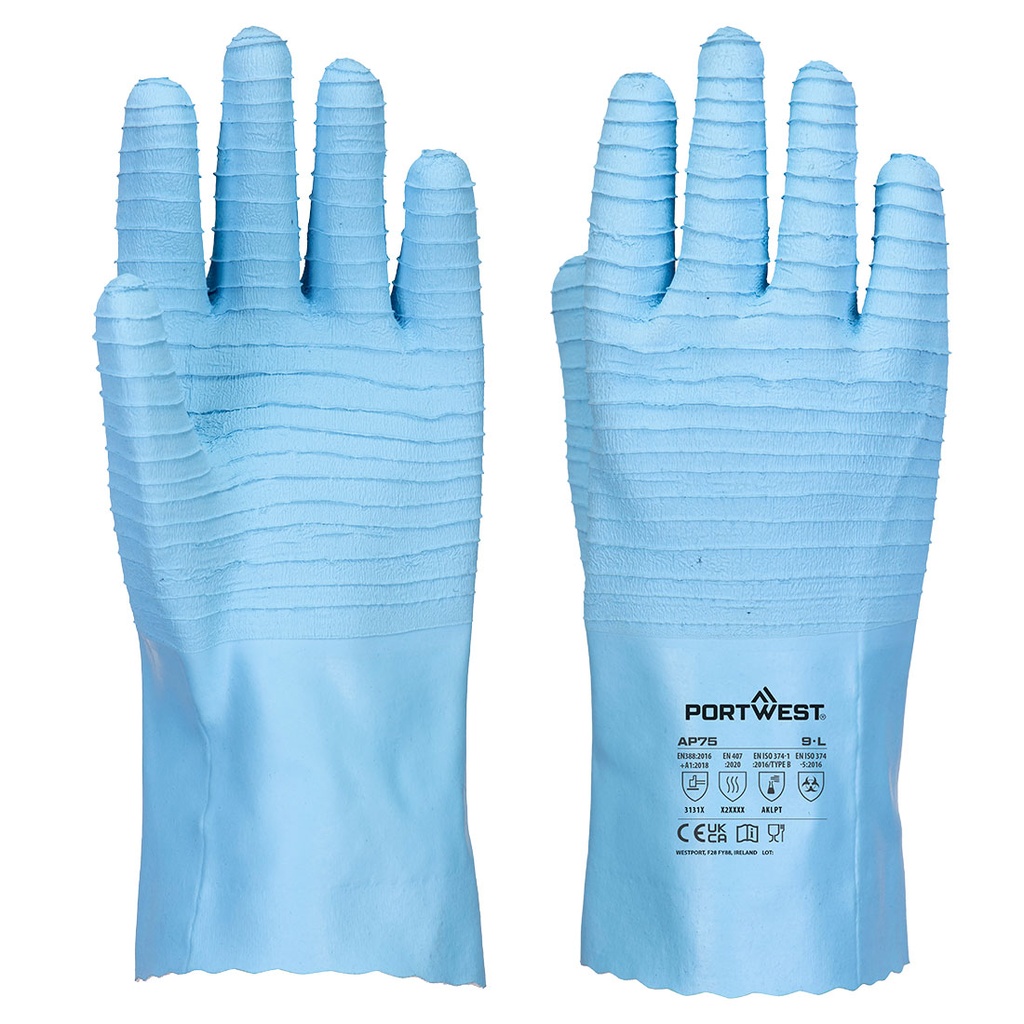 GANT EN LATEX FD CHEM B