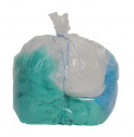 Sacs poubelle PE BD transparent 130L 42 µ