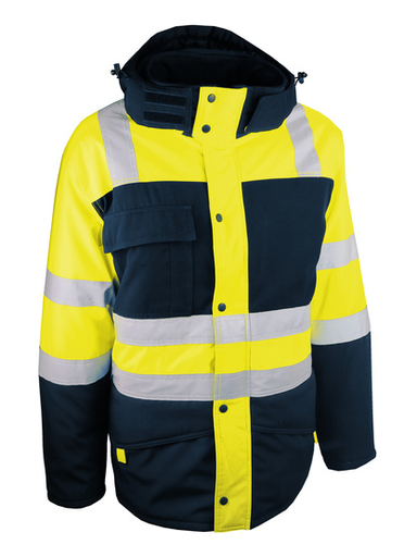 PARKA HAUTE VISIBILITÉ CONTRE LE FROID INTENSE 