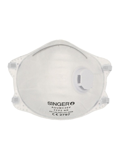 [AUUMC20V] 10 MASQUES FFP2 COQUE A VALVE