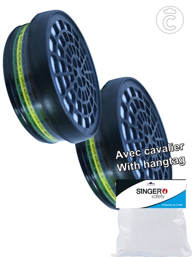[C2755ABEK] 2 FILTRES ABEK1 PR DM 756