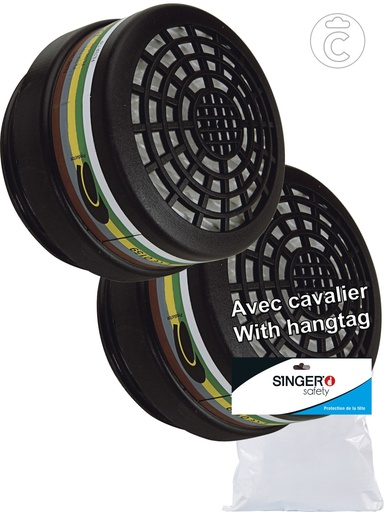 [C2755ABEK1P] 2 FILTRES ABEK1P3 PR DM 756