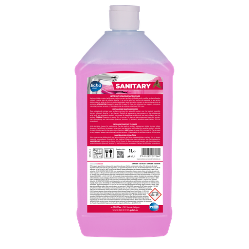 [2112670] Nettoyant détartrant économique - ECHOCLEAN SANITARY - 1L