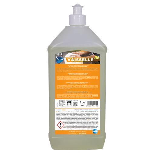[1100970] Détergent économique pour plonge et surfaces - ECHOCLEAN VAISSELLE - 1L
