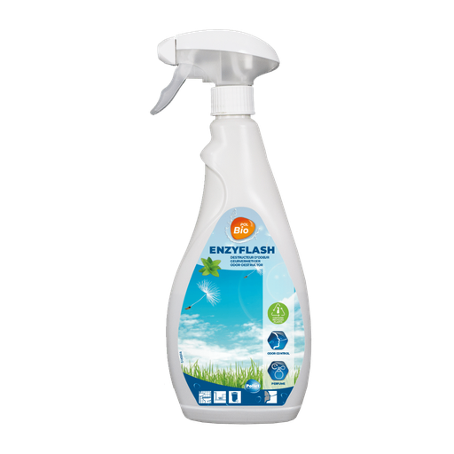 [2104441] Spray destructeur d'odeur instantané - POLBIO ENZYFLASH - 750ML