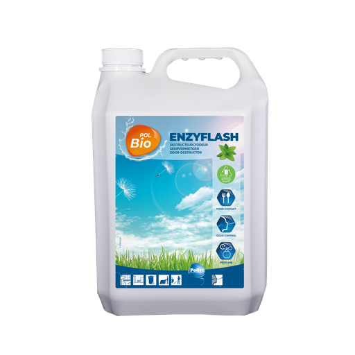 [2105358] Spray destructeur d'odeur instantané - POLBIO ENZYFLASH - 5L