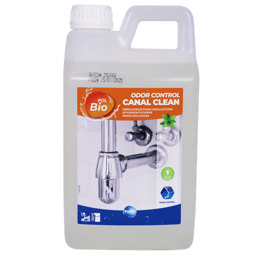[2800072] Produit d'entretien enzymatique pour canalisations - POLBIO ODOR CONTROL CANAL CLEAN - 2L