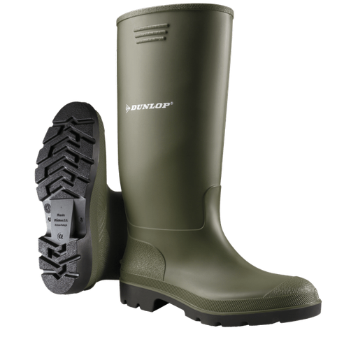BOTTES VERTES - DUNLOP PRICEMASTOR