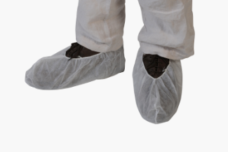 [1011810] Surchaussures PLP non tissé blanc  40 gr/m²