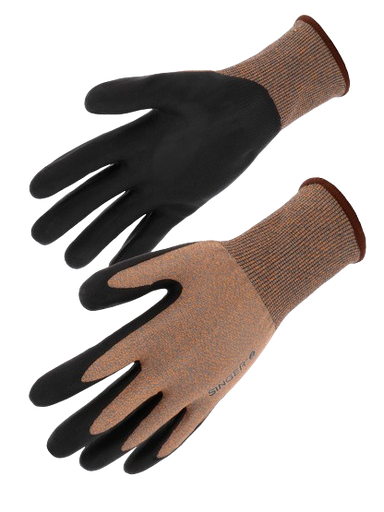 GANT PEHD. COUPURE D. NITRILE MOUSSE SURLA PAUME. JAUGE 18 