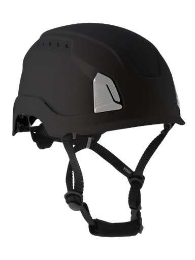 [HIMA2B] CASQUE DE PROTECTION NON AÉRÉ NOIR. CALOTTE INTÉRIEURE EN PPE. EN 397.