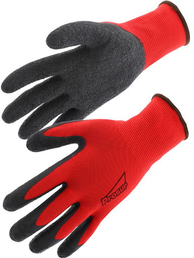 GANT LATEX. SUPPORT POLYESTER. DOS AÉRÉ.JAUGE 13.
